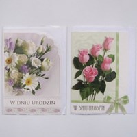 Urodziny (M-4703) kwiatowe