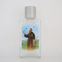 Butelka szklana /KR św. Franciszek