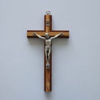 Krzyż wiszący - 20cm /drewniany (TI-4286)